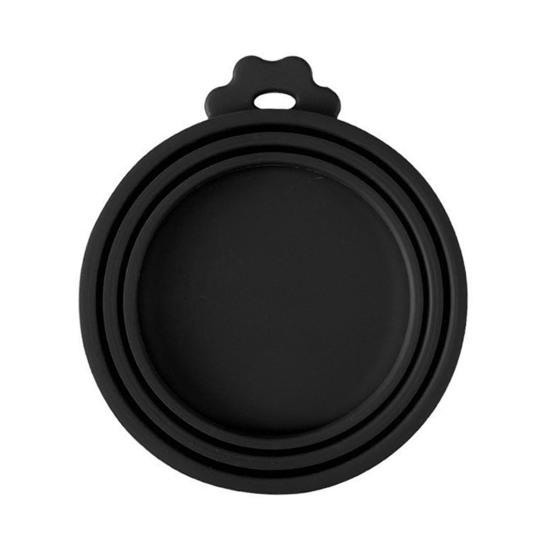 Pet Food Can Lid 3-in-1 Silicone Can Cover One Lid Fits