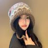 Knitted Hat Women's Winter Warm Balaclava Autumn and Winter Hat Winter Wool Hat Bag Hat