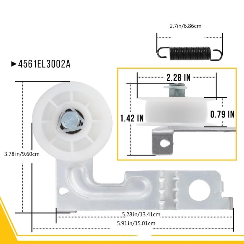 Многофункциональная pulley assembly для сушилки, деталь сушилки, быстрая установка, обеспечивающая легкую замену, металлическая конструкция