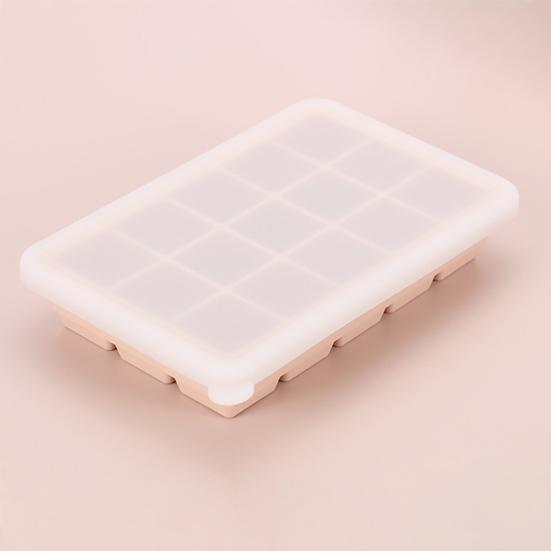 Силиконовый лоток для льда Yousheng с крышкой, 15 ячеек, легкосъемная форма для льда для морозильника, большой производитель кубиков льда для коктейлей на основе виски