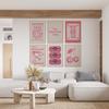 The Homebody Club Print Minimalist Heart Poster Ticket Trendy Living Room Decor Quote Aesthetic Apartment Wall Art Pictures