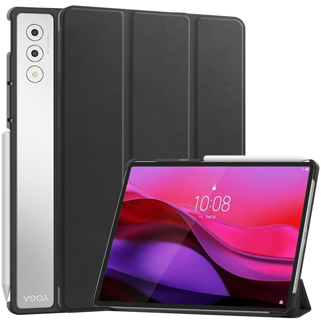 Чехол для Lenovo Yoga Tab Plus Кожаный чехол-подставка с защитой от падений для планшета