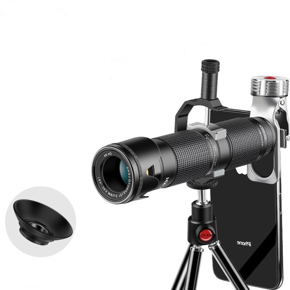 Телеобъектив для мобильного телефона, телеобъектив 18-36X, HD зум, внешняя камера, телескоп, зеркальная камера, дистанционная съемка, наблюдение