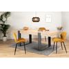 Dining Table - Rectangular - Particle Board - Industrial - Loft - L 223.9 X D 93 X H 78.6 Cm