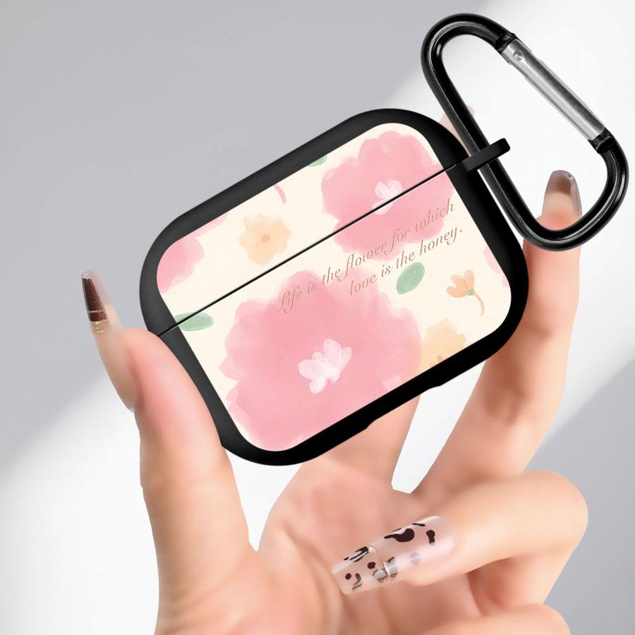 Чехол для Airpods 3 4 1 2 Pro Pro2 Pro3 Мягкие чехлы для наушников Чехол Цветок Красивый