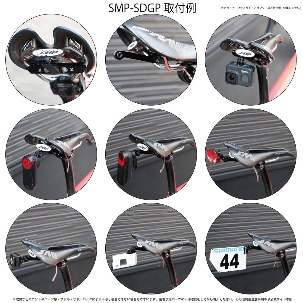 Крепление RecMount на седло для SELLE SMP Совместимо с и TRK Совместимо с камерами серии GoPro HERO (SMP-SDGP) - КОМПОЗИТ, БЛАСТЕР, ЭВОЛЮЦИЯ,