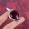 Подвеска с красным лабрадоритом, ювелирное изделие из стерлингового серебра 925 пробы, подвеска с драгоценным камнем, подарочные украшения ручной работы на свадьбу