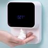 280ml Wall-mounted USB Automatic Soap Dispenser Induction Hand Washer 1500mAh LED Temperature Display Soap Dispenser