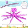 Interactive Pet Plush Toy Octopus for Dogs - Indestructible Bite Resistant Squeaky Rattle Puppy Dog Toy Supplies