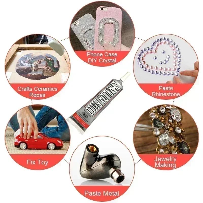 ZEXEF 15-110 мл B-7000 клей E-8000 эпоксидная смола для ремонта сенсорных экранов сотовых телефонов жидкий клей ювелирный ремесленный клей