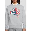 Captain America Unisex Adult Holiday Outfit Sweatshirt