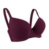 Push Up Bra Seamless Plus Size Brassiere Sexy Solid Color Underwar Underwire Female Lingerie 38CD-48CD