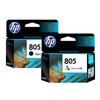 HP 805 Оригинальный набор картриджей с черными и цветными чернилами