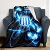 Name Custom Racing Club Print Flannel Blanket High Quality Warm Comfortable Cover for All Seasons Perfect for Gifts Home Decor