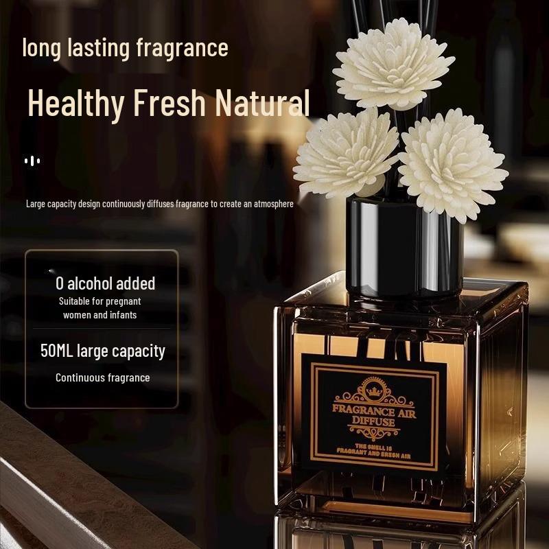 Роскошный долгоиграющий ароматизатор воздуха с аромамаслом для помещений для спальни, ванной комнаты и туалета.