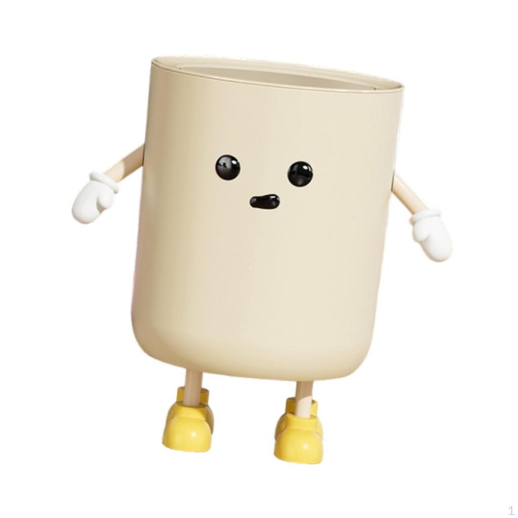 Очаровательная мусорная корзина для мусора Портативная Креативная Современная Практичная для Дома