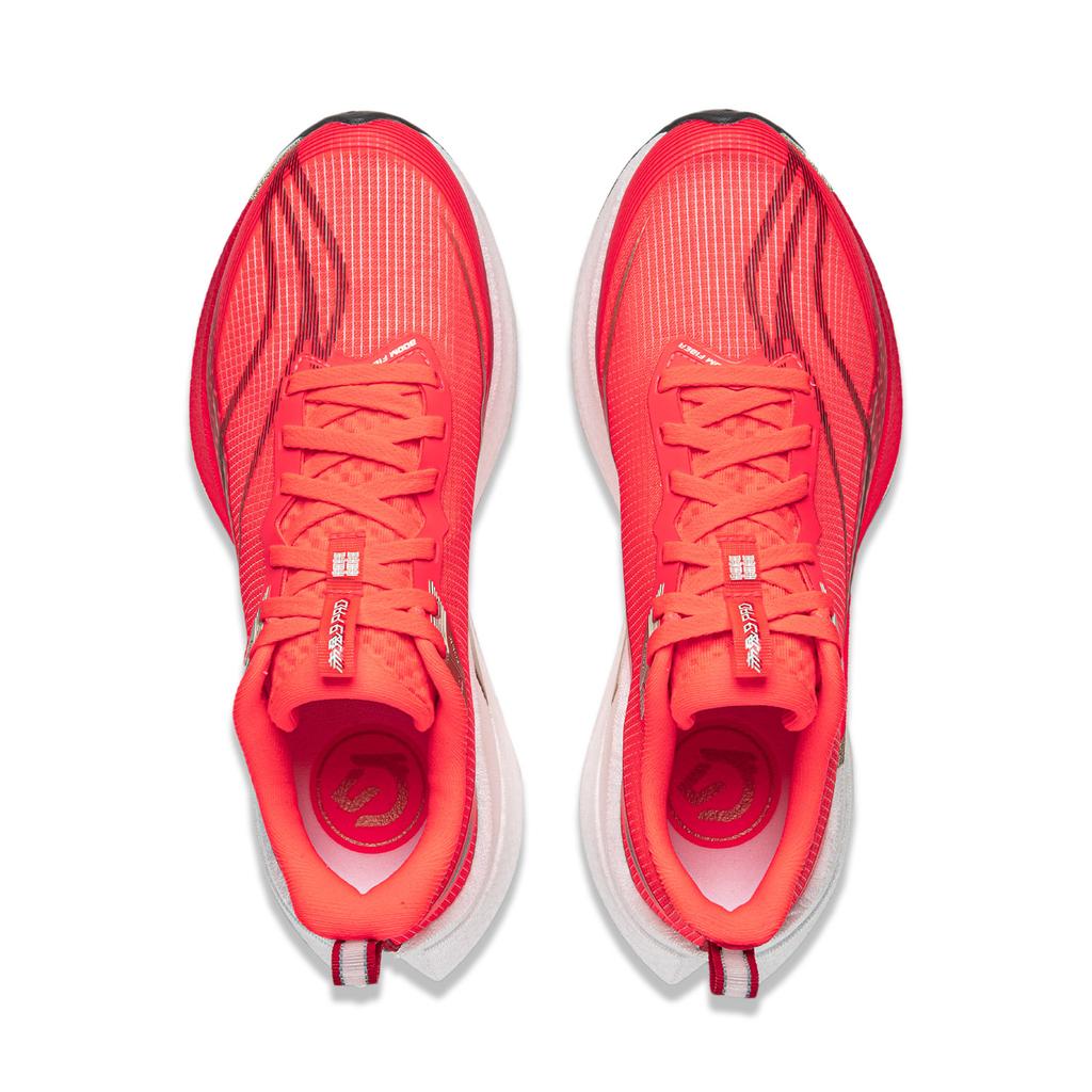 Li Ning Red Hare 9 PRO Женские беговые кроссовки Низкие Красные ARPW002-34