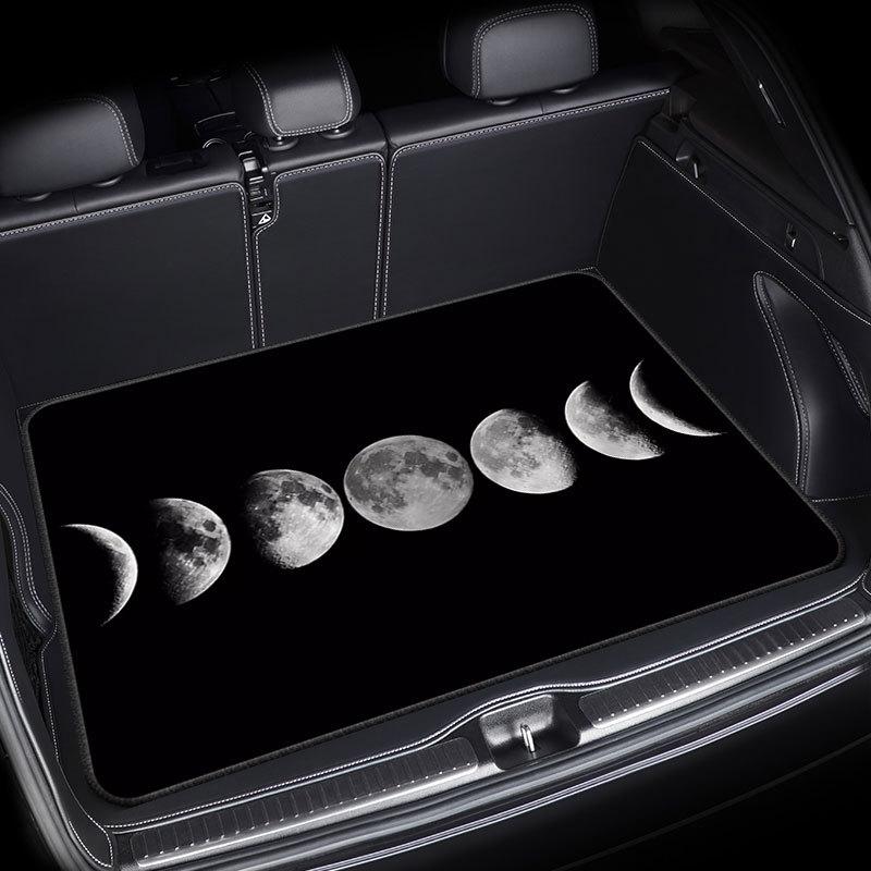Автомобильный сверхпрочный коврик в багажник, пыленепроницаемый, водонепроницаемый, пылеотталкивающий, легко моющийся, прочный, нескользящий протектор заднего сиденья, пылезащитный чехол