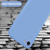 (Blue) For Phone case  Liquid Silicone Shockproof Phone Case