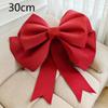 30/50/75cm Bow Knot Kit Material Kit Christmas DIY Decor New Christmas Giant Bow  Festivity Decor