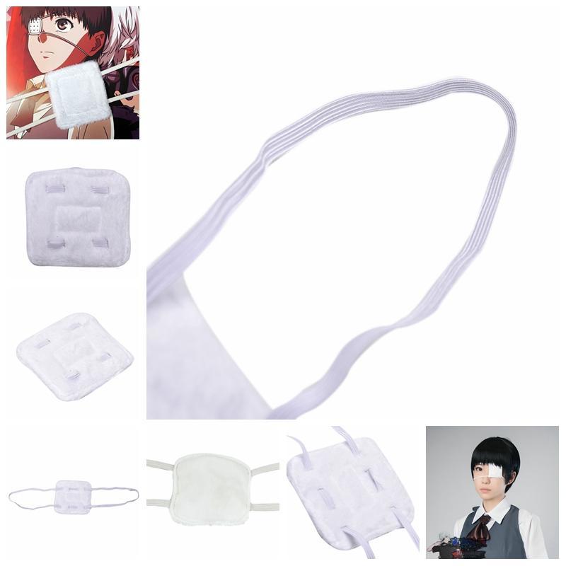 Аниме Токийский Гуль Канеки Кен Блиндер белая повязка на глаз одноглазая маска реквизит для косплея