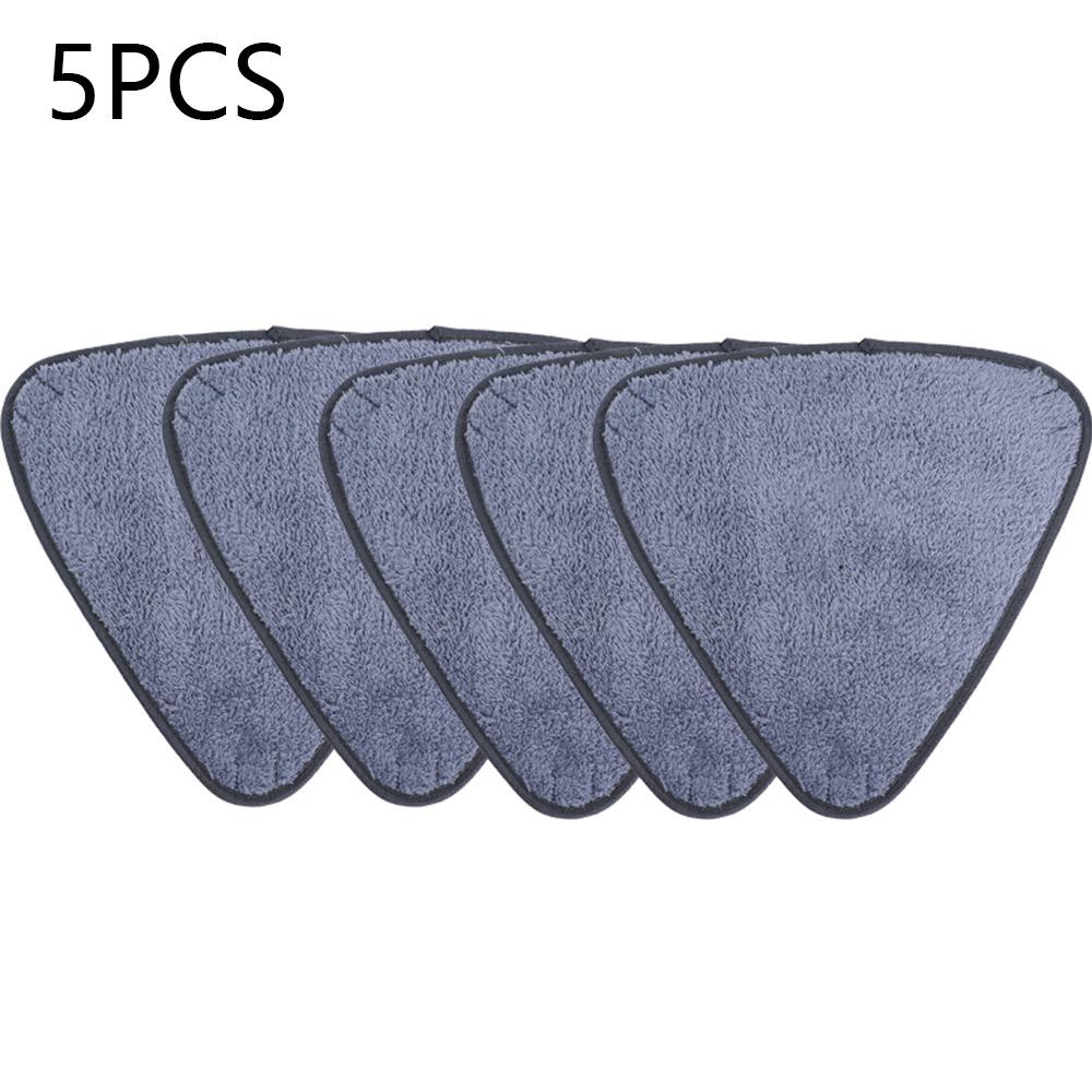 5Pcs Microfiber Sweeping Cleaning Cloth Thickening Dust Mop New Triangle Mop Pad