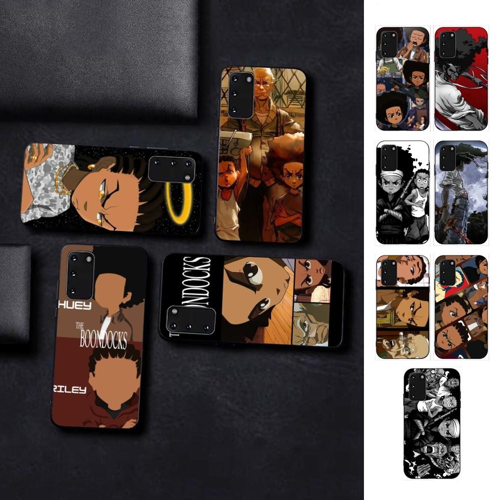 Чехол для телефона с аниме The Boondocks для Samsung S 9 10 20 21 22 23 30 23plus lite Ultra FE S10lite Fundas
