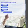 Невидимая самоклеящаяся москитная сетка: Легко снимаемый, моющийся сетчатый экран с липучкой