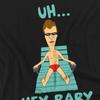 Футболка унисекс для взрослых Beavis & Butthead Uh Hey Baby