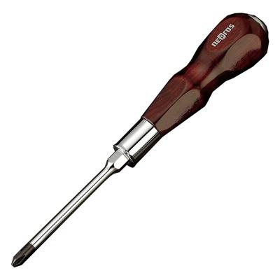 Kyoto Tool Отвертка Nepros с деревянной рукояткой (КТК) НД3П-2