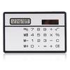 Portable Scientific Calculator Bank Card Handheld Calculator Mini Wallet Calculators