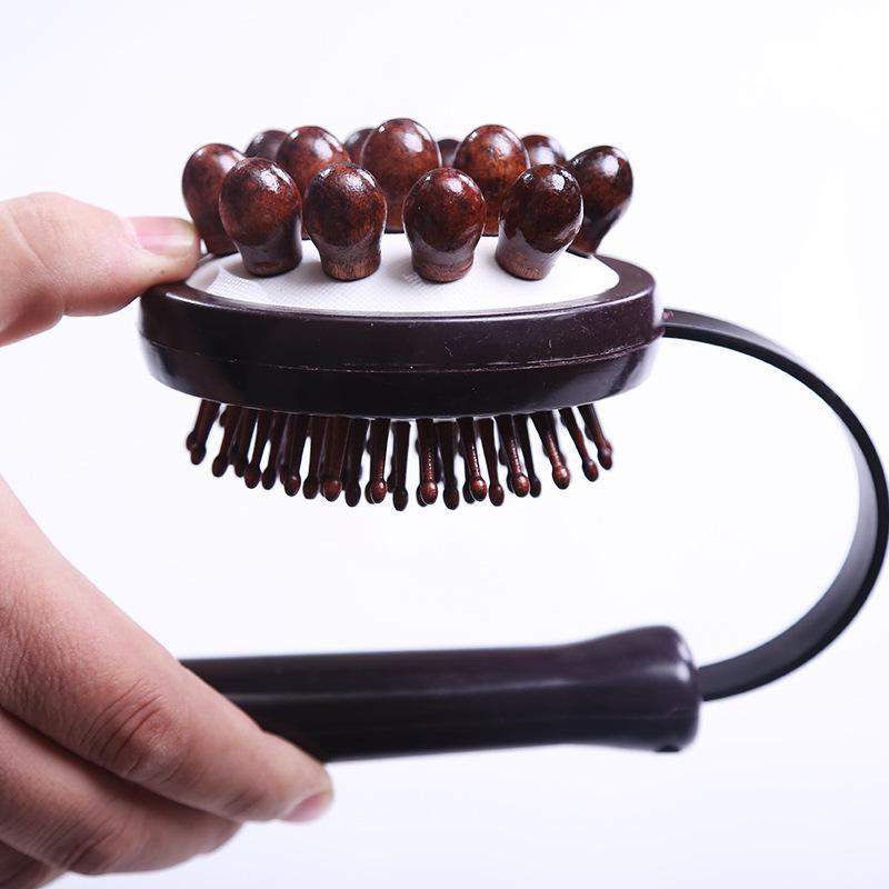 Деревянная массажная палочка Yipai для снятия зуда, расчесывания, улучшения здоровья меридианов, облегчения боли в спине, шее и плечах. Идеально подходит для расслабляющего массажа или подарка.