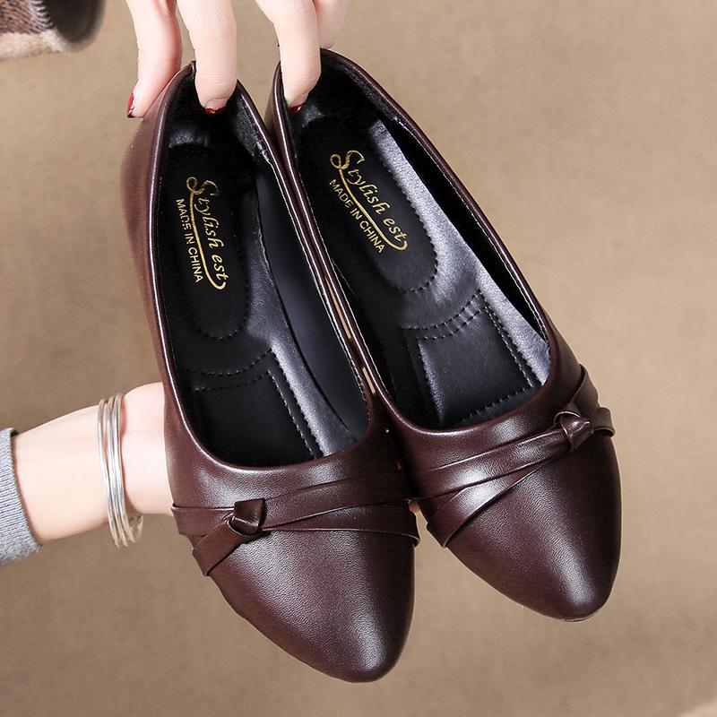 Туфли на плоской подошве женские милые туфли на плоской подошве женские туфли-лодочки слипоны женские лоферы весна женские туфли на плоской подошве 2024 новые