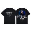 Рэпер Pitbull Тур 'Я вернулся' 2026 Мерч Футболка Харадзюку Хип-Хоп Футболки с коротким рукавом Y2K Готика Хлопок Оверсайз Футболки