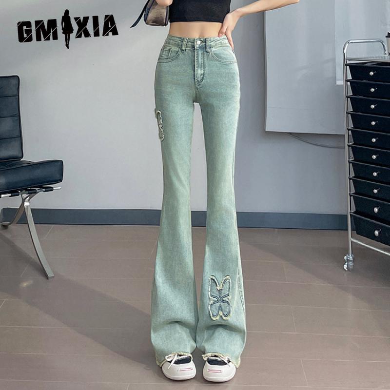 GMXI1A Женские модные повседневные брюки с однотонным принтом и высокой талией и капри