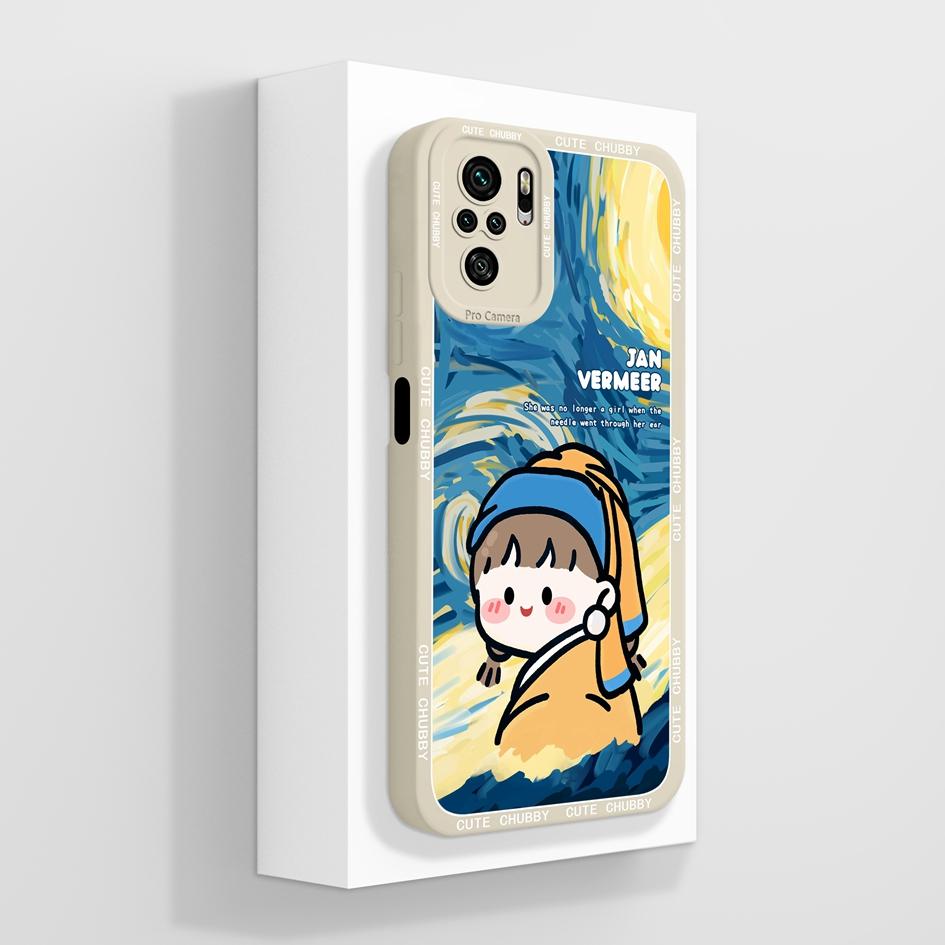 Чехол для телефона Redmi Note 10 11 11T Pro Plus Max 10T 11S 11E Capa Cute Creative Style Painted Anti Drop Pretty Avocado Liquid Silicone For Redmi Shell