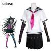 Scione аниме косплей костюм снаряд на сломанном хороводе Юи Буки Миота костюм моряка JK униформа