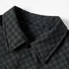 FIRS Men's Spring/Autumn Checkered Lapel Jacket
