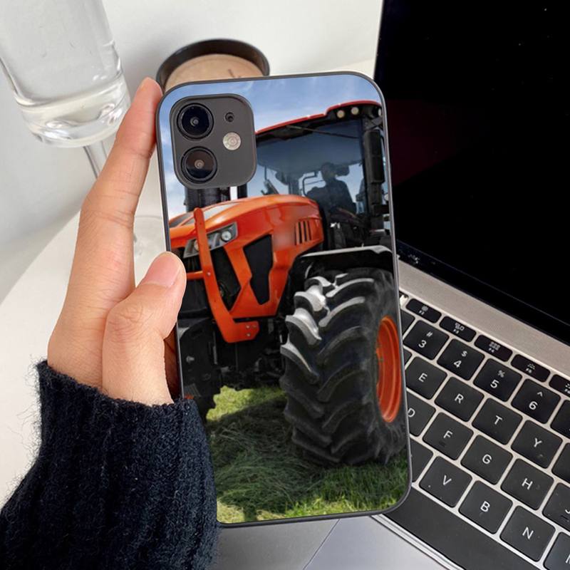 Чехол для телефона «Трактор» для iPhone 13 8 7 6S Plus X 5S SE 2020 XR 11 12 mini pro XS MAX