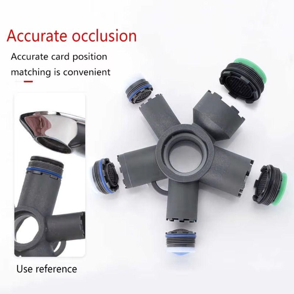 Home Repair Faucet Aerator Removal Tool Plastic Faucet Wrench Fixed Spanner  Tap Water Leakage