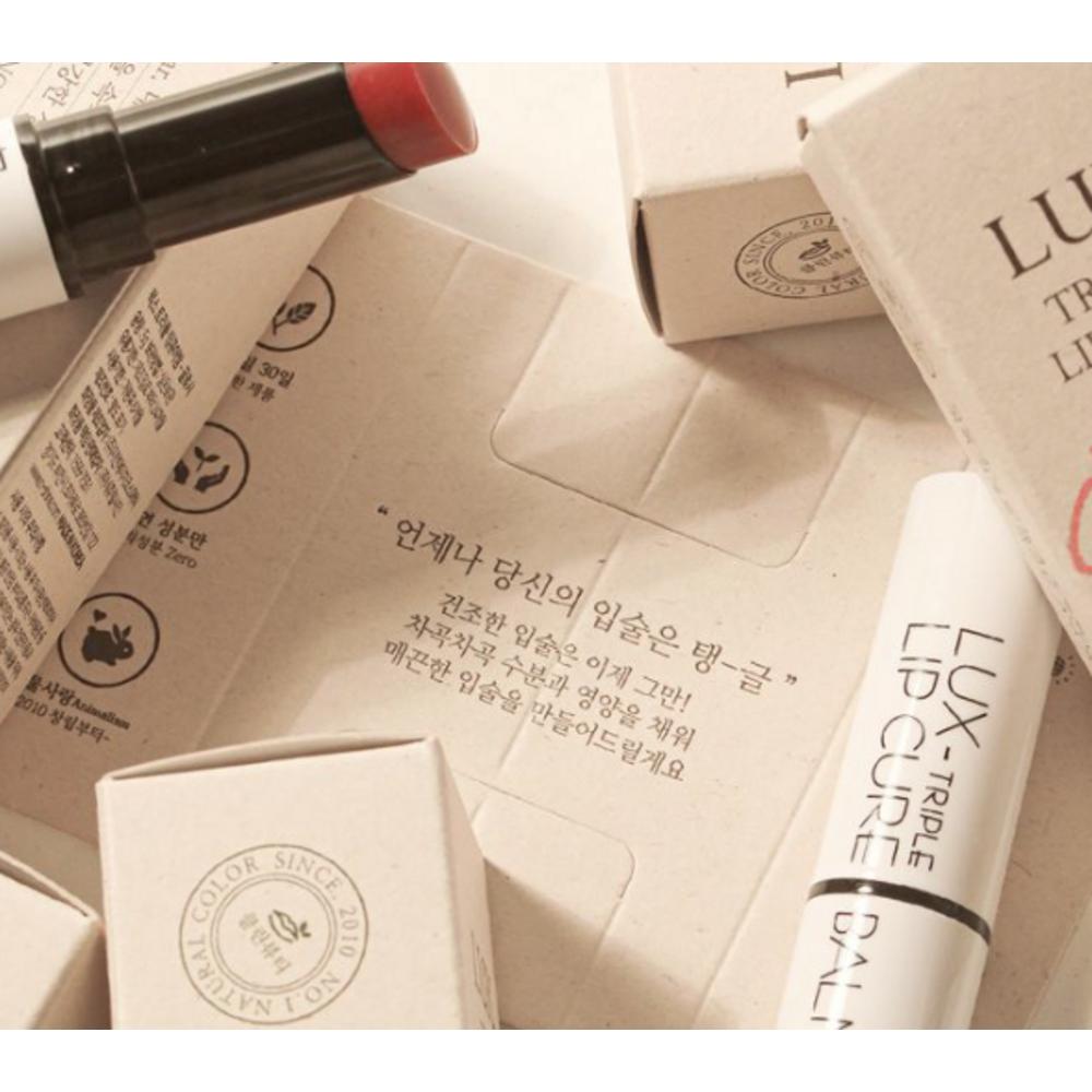 Natural Shine Luxe Triple Lip Cure Balm Glossy 5g, Hera, 1 Piece