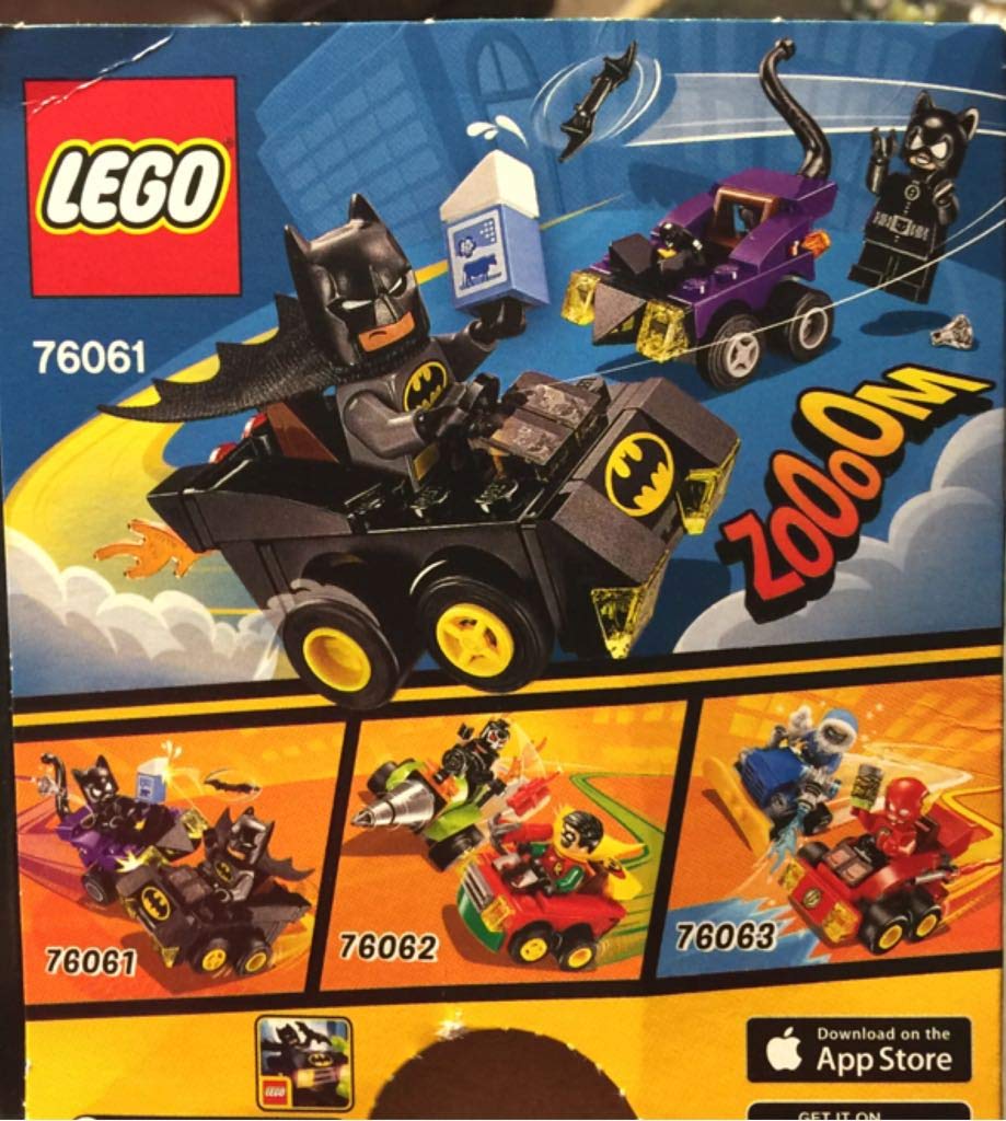 LEGO Super Heroes Могучий Бэтмен Женщина-кошка 76061 6137836 [LEGO] Микро против. [Элемент]