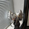 Новая модная сумка высокого класса женская большой вместимости нишевая на плечо подмышку сумка-подушка с пайетками
