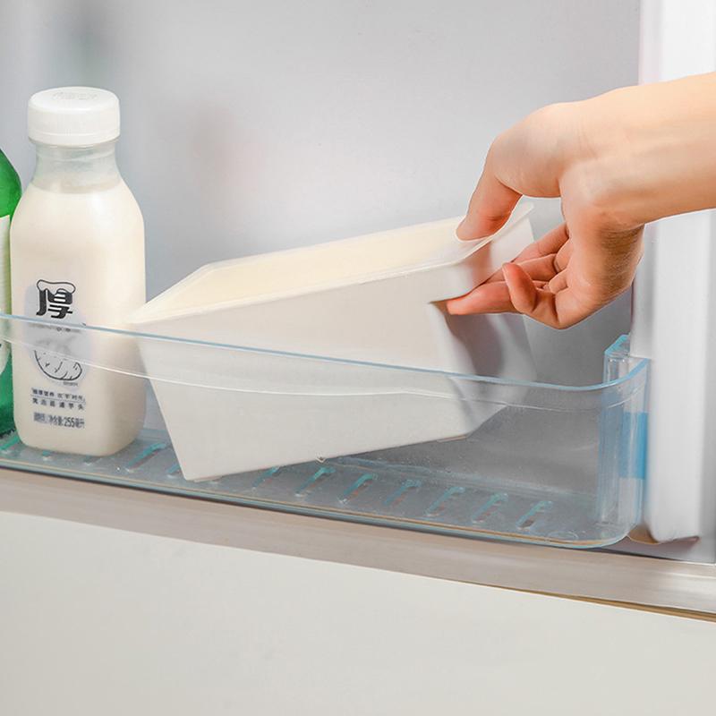 Японская коробка для масла, сырная прямоугольная коробка для хранения с крышкой, лопаточкой, коробка для хранения масла, органайзер для холодильника, контейнер для хлеба