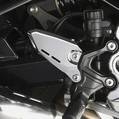 Z900RS 2018-2024 ABS Накладка на пятку Левый и Правый Комплект Подножка Опора для ног Z900RS CAFE 2019 2020 2021 2022 2023 (Хром)