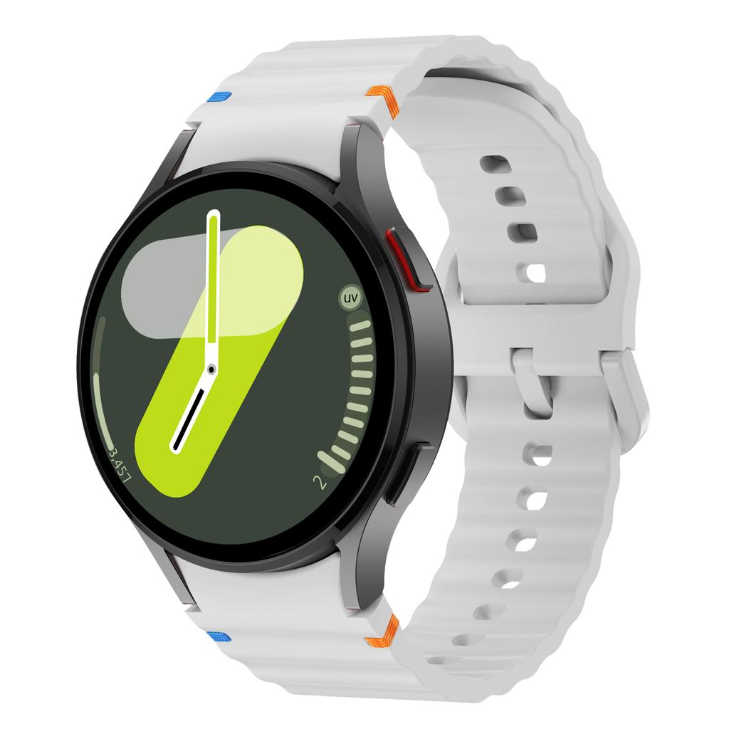 Band for Samsung Galaxy Watch 7 6 4 5 pro FE 44mm 40mm Original Silicone Bracelet correa Galaxy Watch4 6 Classic 43mm 47mm Strap
