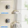 Retractable Clothesline Indoor and Outdoor Clothes Wall Hanger Drying Rack Balcony Bathroom Invisible Clothesline Wire Rope AVE