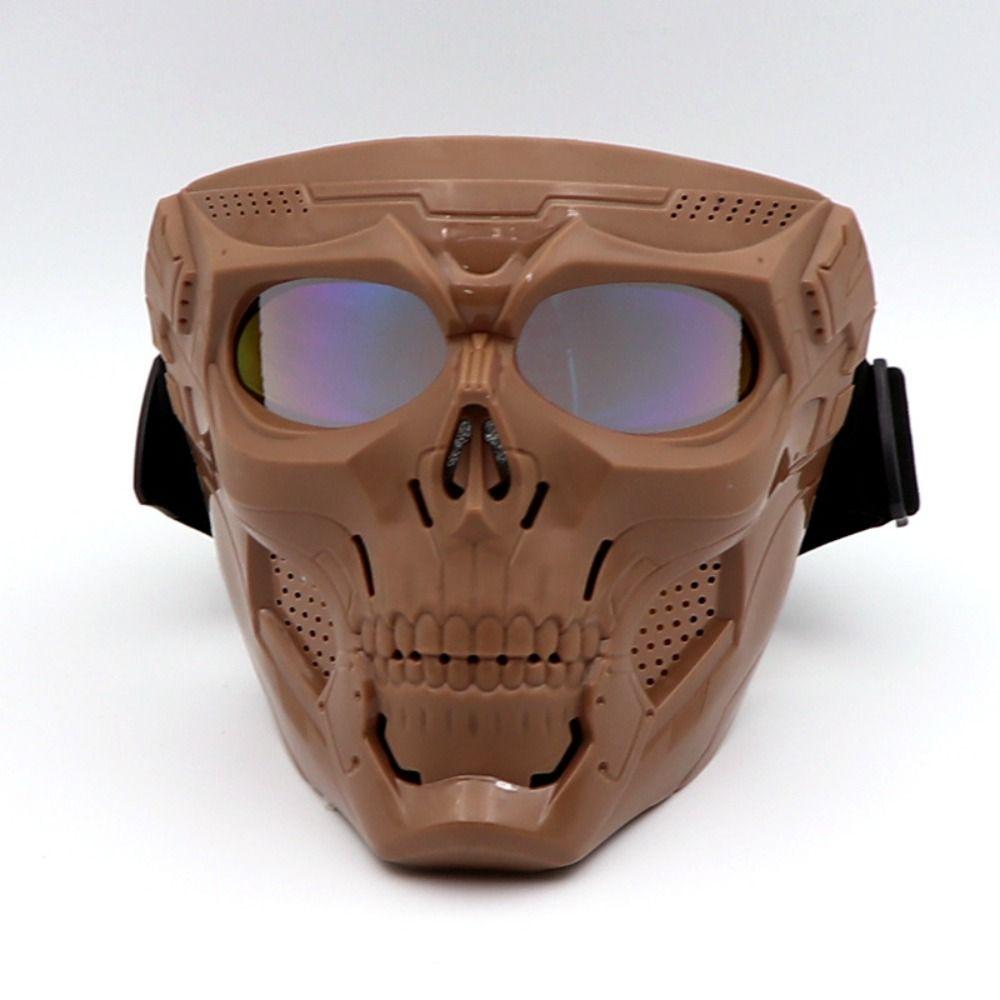 Wind Mirror Motocross Skulls Mask Skull Ghost-shape Glasses Motorcycle Goggles Riding Mask