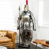 Knight Templar Crusader Full Body Armor Suit With Wooden Base