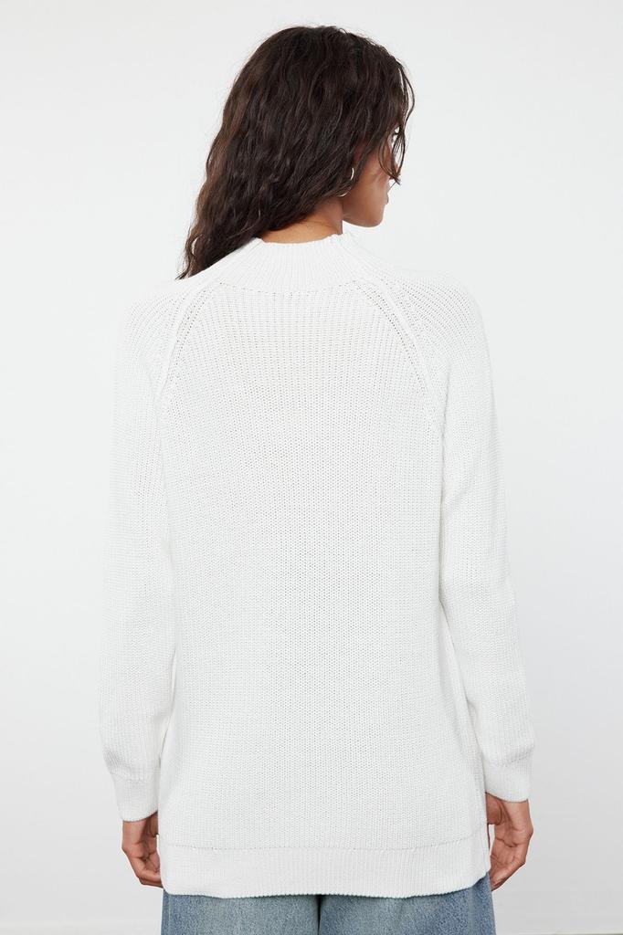 Женский модный стильный свитер из норки, более устойчивый широкий трикотаж, свитер